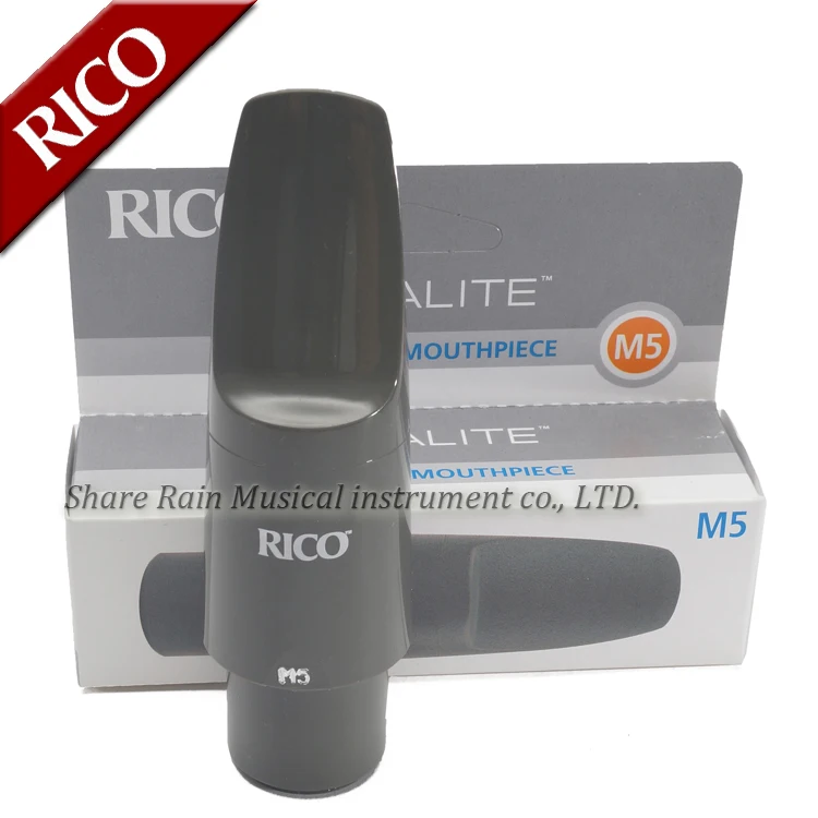 RICO Bb tenor saxphone mouthpiece M5 M7 close to the metal mouthpiece