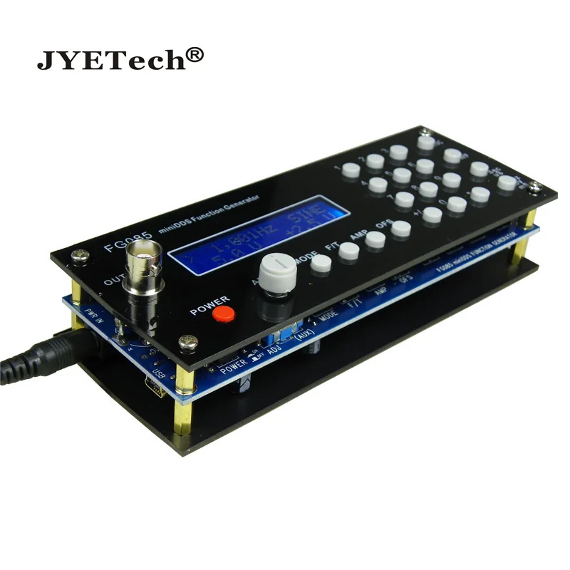 

JYETech miniDDS Function Genearator, Full Assembled Power Adapter Included w/ Panel