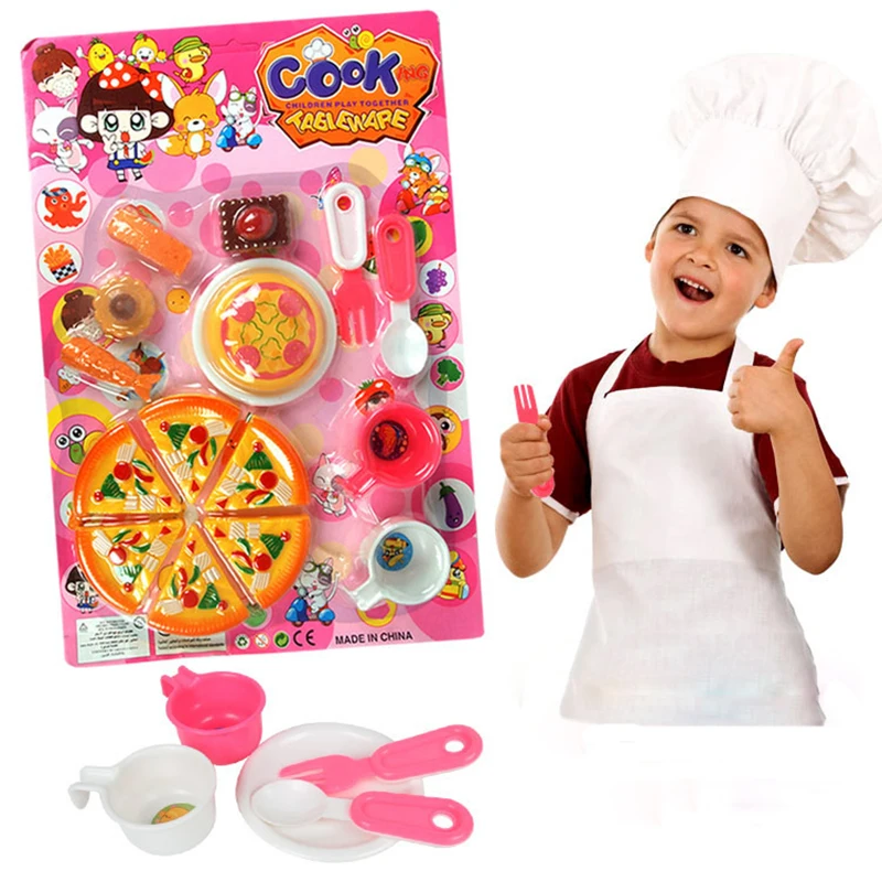 

16pcs/set pretend play children Kitchen toy Simulated Pizza Sushi DIY Scene simulation parent-child interaction children Gifts