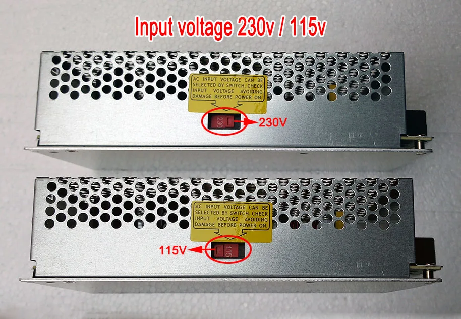 CL A-200-5 LED display switching power supply ,AC INPUT 115V or 230V, 5v Full color display screen power supply