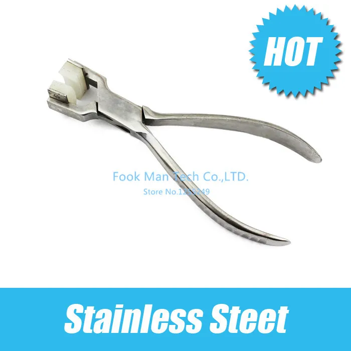 

Free shipping 204 stainless steel pliers jewelry tool widescreen plastic clip wholesale jewelry/jewelry fixture clamps jewelry