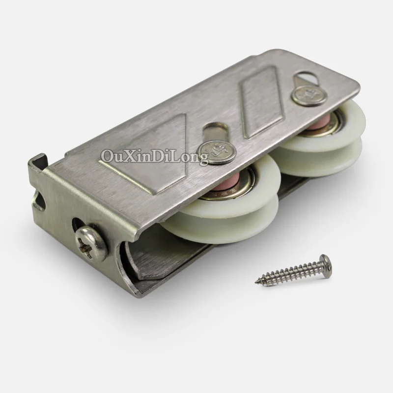 

4 шт./лот, 888 тип, раздвижные двери и окна, ролики для дверей и окон, алюминиевый сплав, двери, окна, двойные нейлоновые бесшумные шкивы, колеса