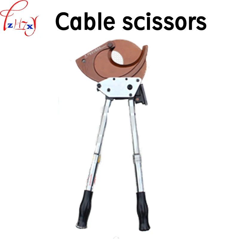 Ratchet Type Cable Shears J95 Manual Operation Copper Aluminium Wire Cutting Pliers Tools Cable Scissors 1PC