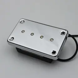 EBC4 Mudbucker Style Bass Guitar Pickup Artec Custom Hot 4 String Sidewinder Bass Pickup Chrome