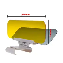 Car Sunshade Day Night Visor Anti-glare Clip #6