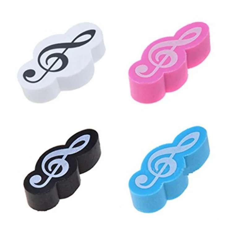 500 PCS Music Stationery Mini Style Music Eraser Music Gift lin4866