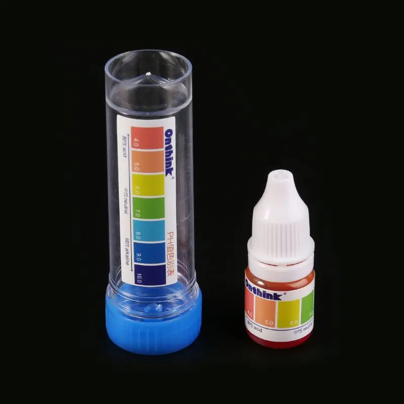 Multipurpose PH Tester/NO2 Tester/NO3 Tester Residual Chlorine Testing Liquid Fitting for Brackish Water Aquarium for Ta