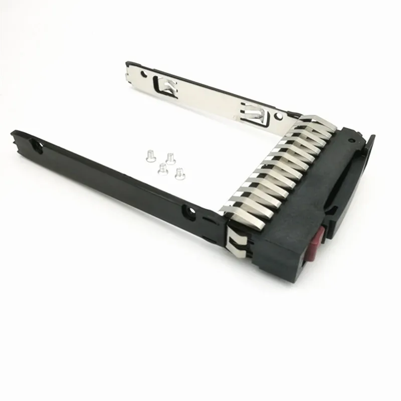 10 Paket 500223-001 SAS SATA 2.5 ''Hard Drive Tray Caddy Sled Bracket Frame 500223 untuk Severs HP DL385, ML350 G5,G3, G6 G7 G4