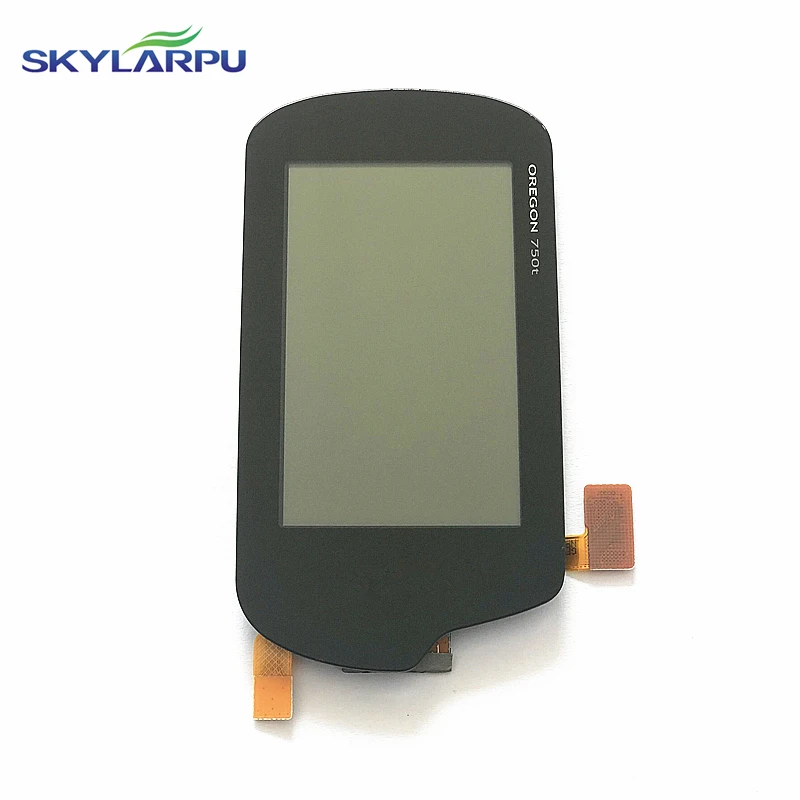 Skylarpu LCD Screen For GARMIN OREGON 750t Handheld GPS LCD Display Screen with Touch Screen Digitizer Repair Replacement