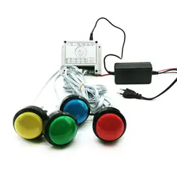 Escape Room Game Prop Colorful Buttons Props Light up the Buttons in Correct Sequence to Unlock Adventure Game Props