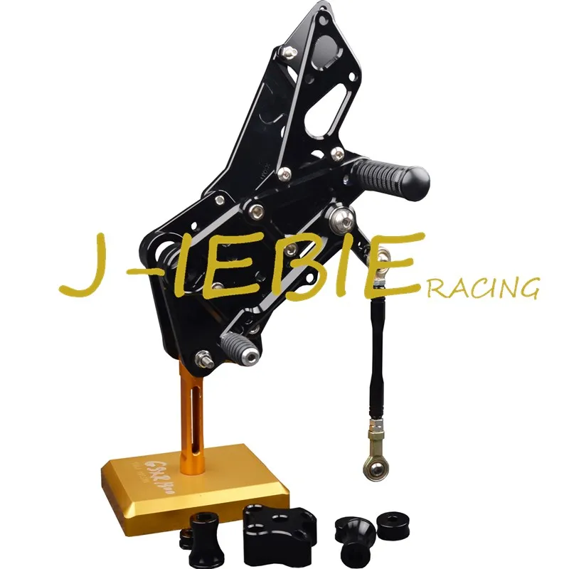 CNC Racing Rearset Adjustable Rear Sets Foot pegs Fit For KTM DUKE 125 200 390 2012 2013 2014 2015 2016