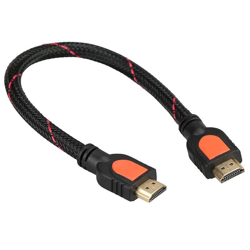 25CM 50CM HD-compatible A Male short Converter Connector Adapter Cable Cord 1080P V1.4