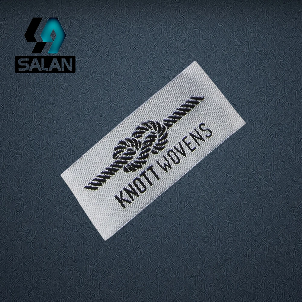 Free Shipping Customized High Quality Garment Label Damask Label For Clothing Woven Label Sample Order SPO013