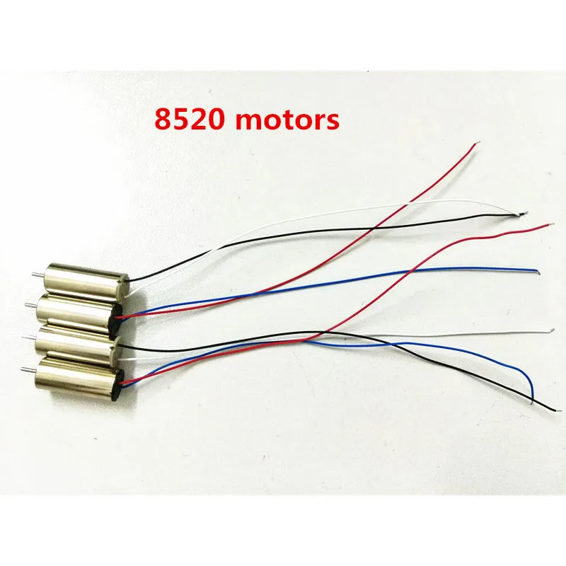 Os micro motores coreless escovados de fpv 8520 8.5x20mm 2s para o zangão 80mm-130mm que compete a bateria do suporte 2s 7.4v lipo do quadcopter h107c