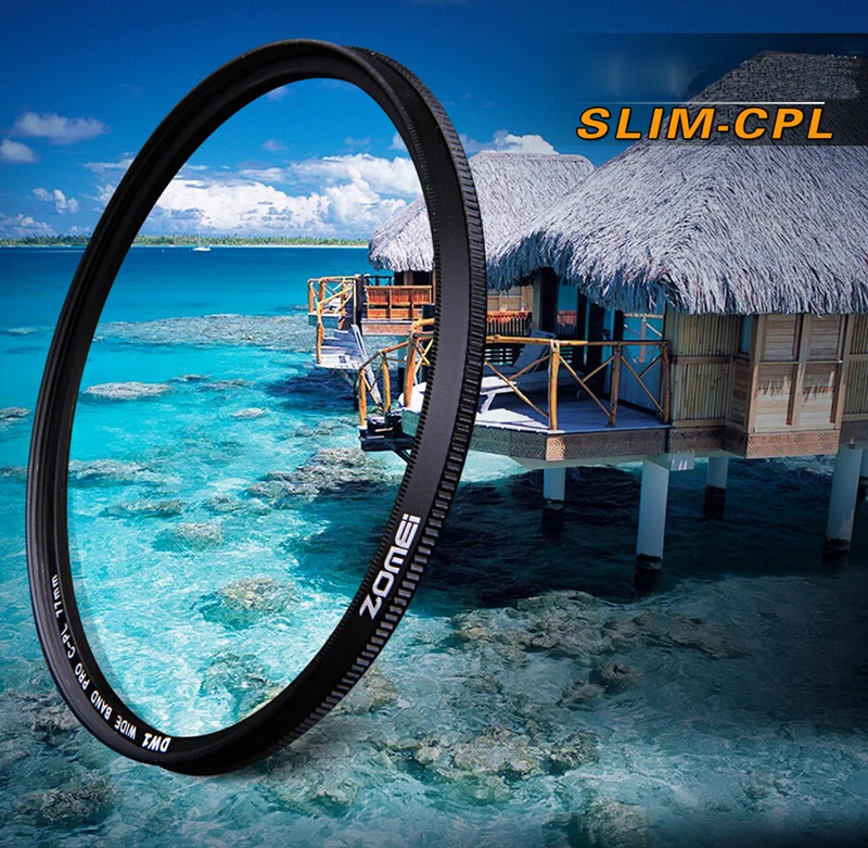 Zomei 86mm Ultra-thin Slim Lens Optical Glass CPL Circular Polarizing Polarizer Filter for Canon Nikon Sony 86mm Lens