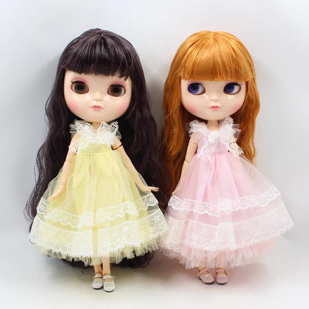 

ICY DBS Blyth Doll DBS 1/6 BJD Clothes Exquisite lace princess dress two colors for Neo DBS doll 30cm toys