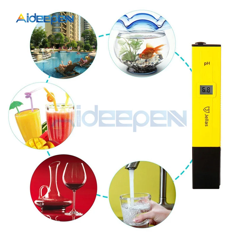 PH TDS-3 Tester Portable Pen High Accurate Filter Measure Water Quality Purity Test Tool For Aquarium Pool Water LR44 Battery
