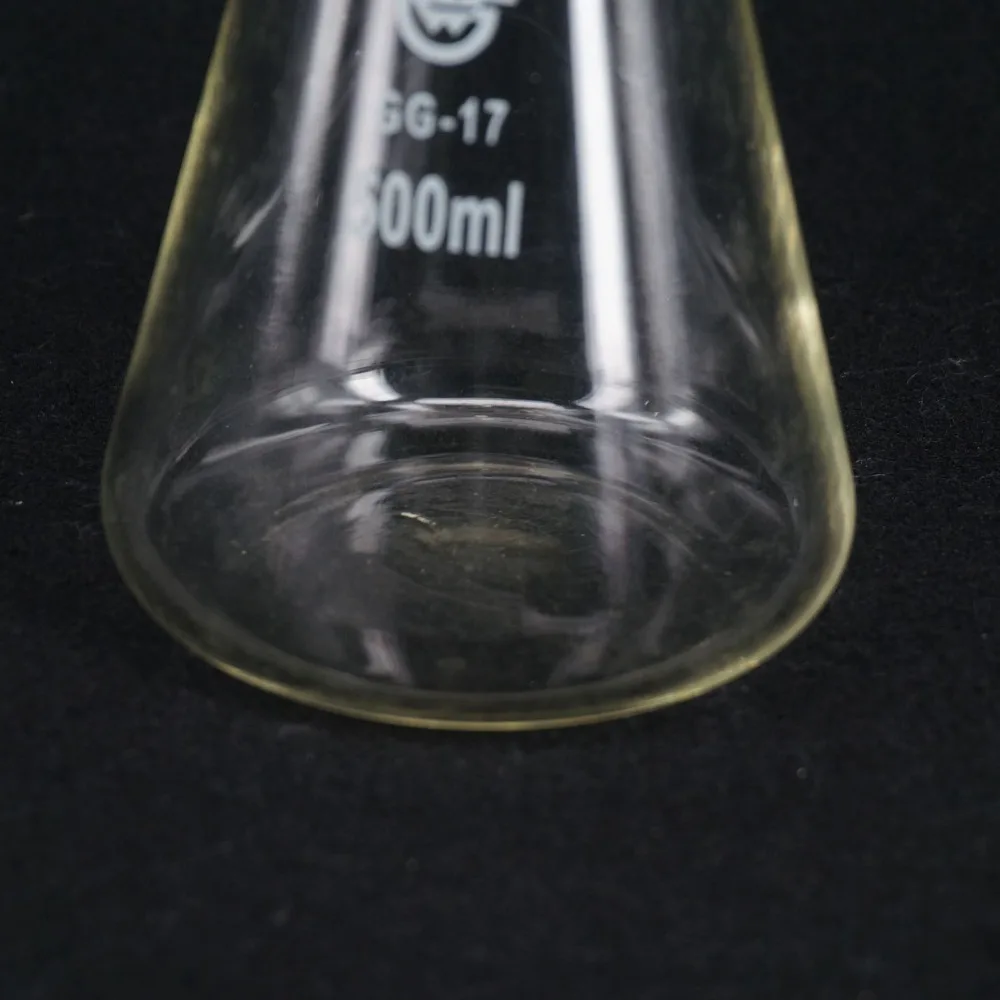 Matraz cónico de laboratorio de vidrio de borosilicato, frasco erlenmei graduado, 500ml, 1000ml, 2000ml, 3000ml, 5000ml, 19/26 ml, 24/29, 29/32