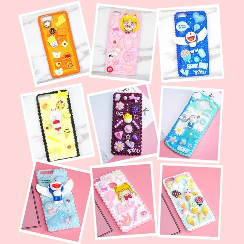 1pc Random Color Quick Drying Simulation Cream Glue For Jewelry Rhinestone Phone Case DIY Children Toys Cake Decorating Tool