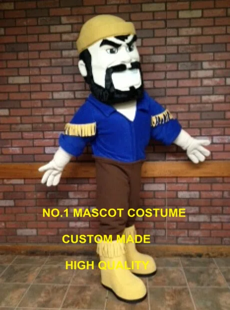 

Voyageur mascot costume big black beard adult size customizable cartoon mascotte anime cosply costumes carnival fancy dress 2429