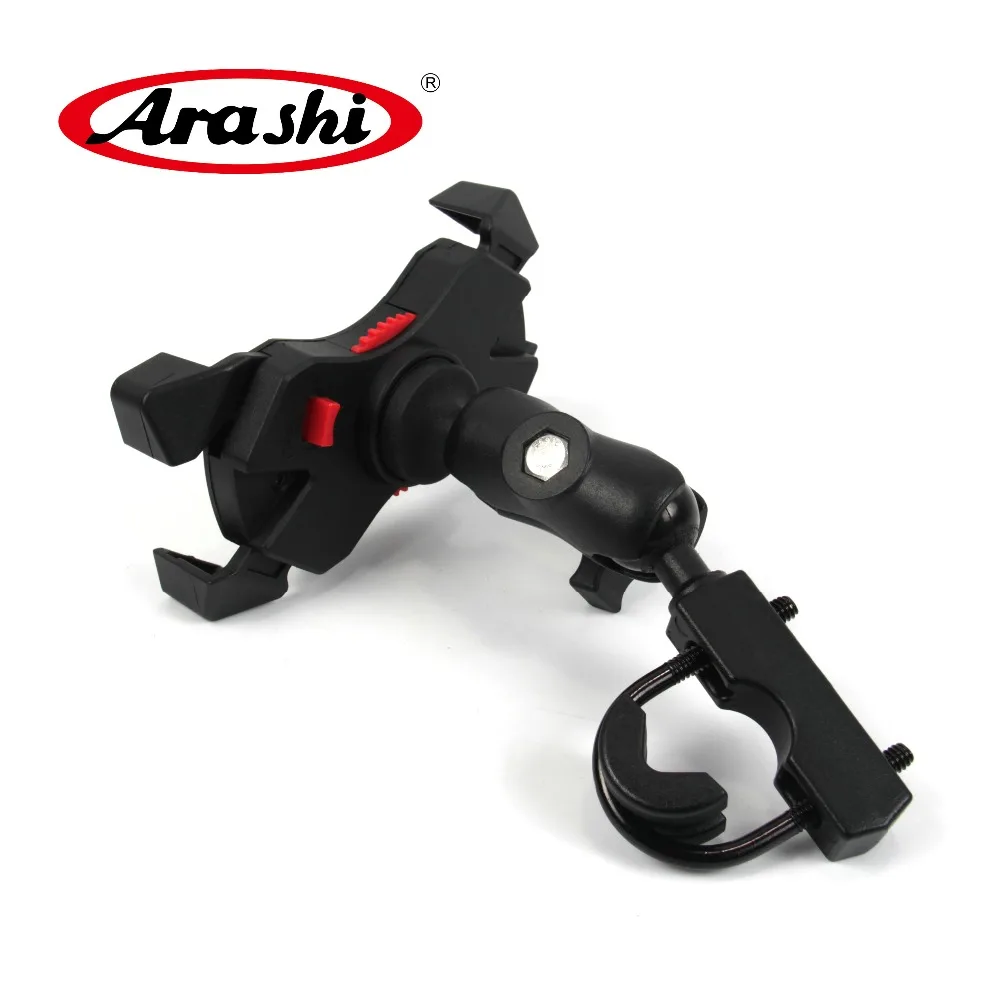 

Arashi Motorcycle Handlebar Mount Holder Phone Holder With Silicone Support Accessories