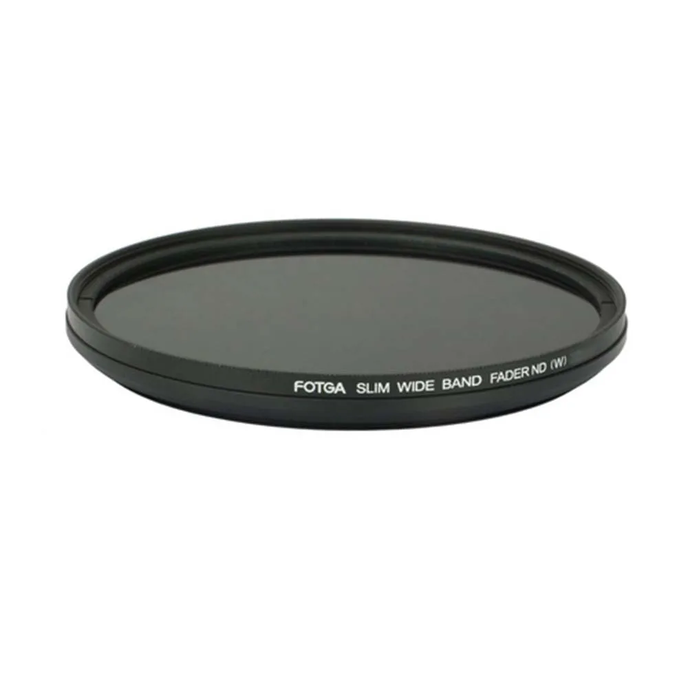 FOTGA Fader Variable ajustable Delgado densidad neutra ND filtro ND2 a ND400 46/52/55/58/62/67/72/77/82/86mm para Nikon