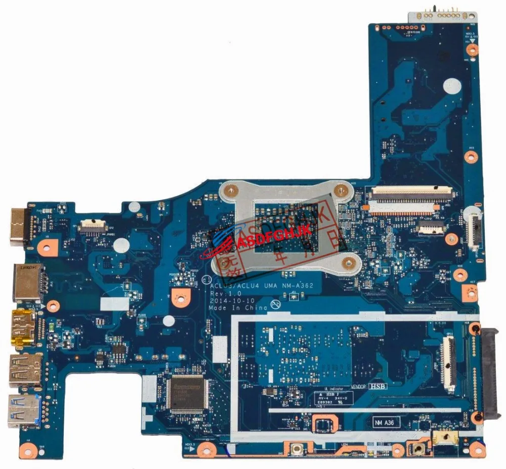 Original FOR Lenovo G50-80 Laptop Motherboard WITH i7-5500U 2.4GHz CPU 5B20H14388 NM-A362  fully tested