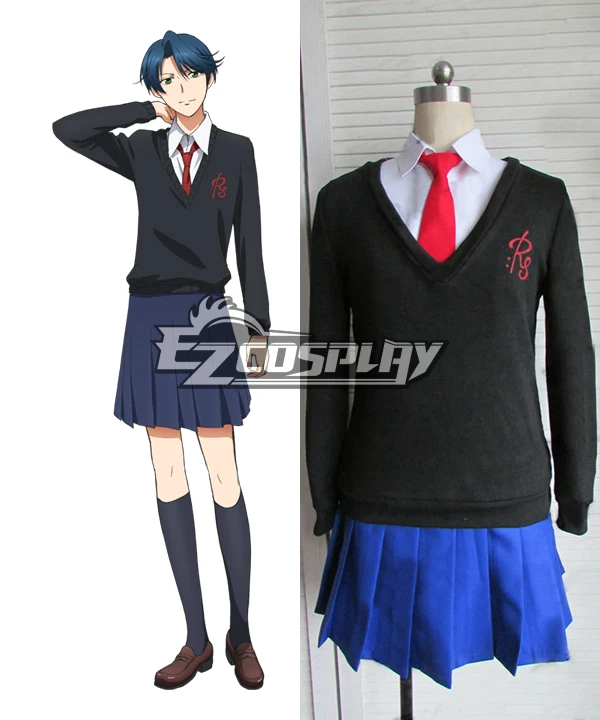 Monthly Girls' Nozaki-Kun Kashima Yu Cosplay Costume E001