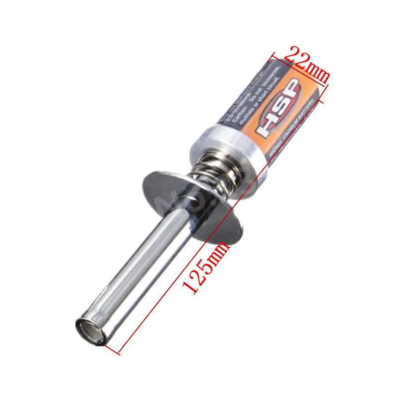 1 Set 1800mAh Rechargeable Glow Plug Igniter RC R/C Nitro Buggy truck Car With AC Charger EU Plug HSP 80101