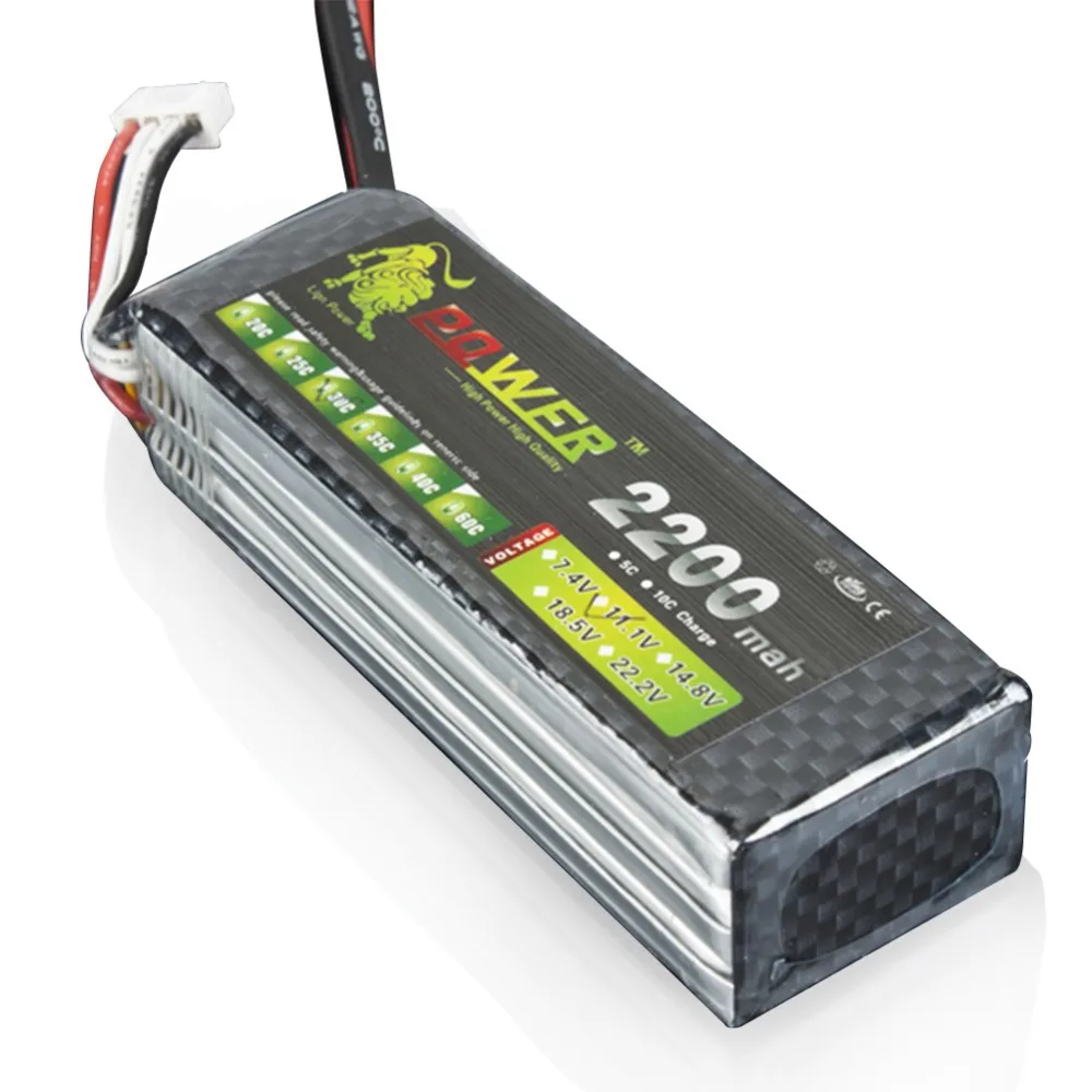 LION POWER Lipo 3S 11.1v 2200mAh 30C Battery For RC Helicopter RC Car Boat Quadcopter Remote Control Toys Accessories