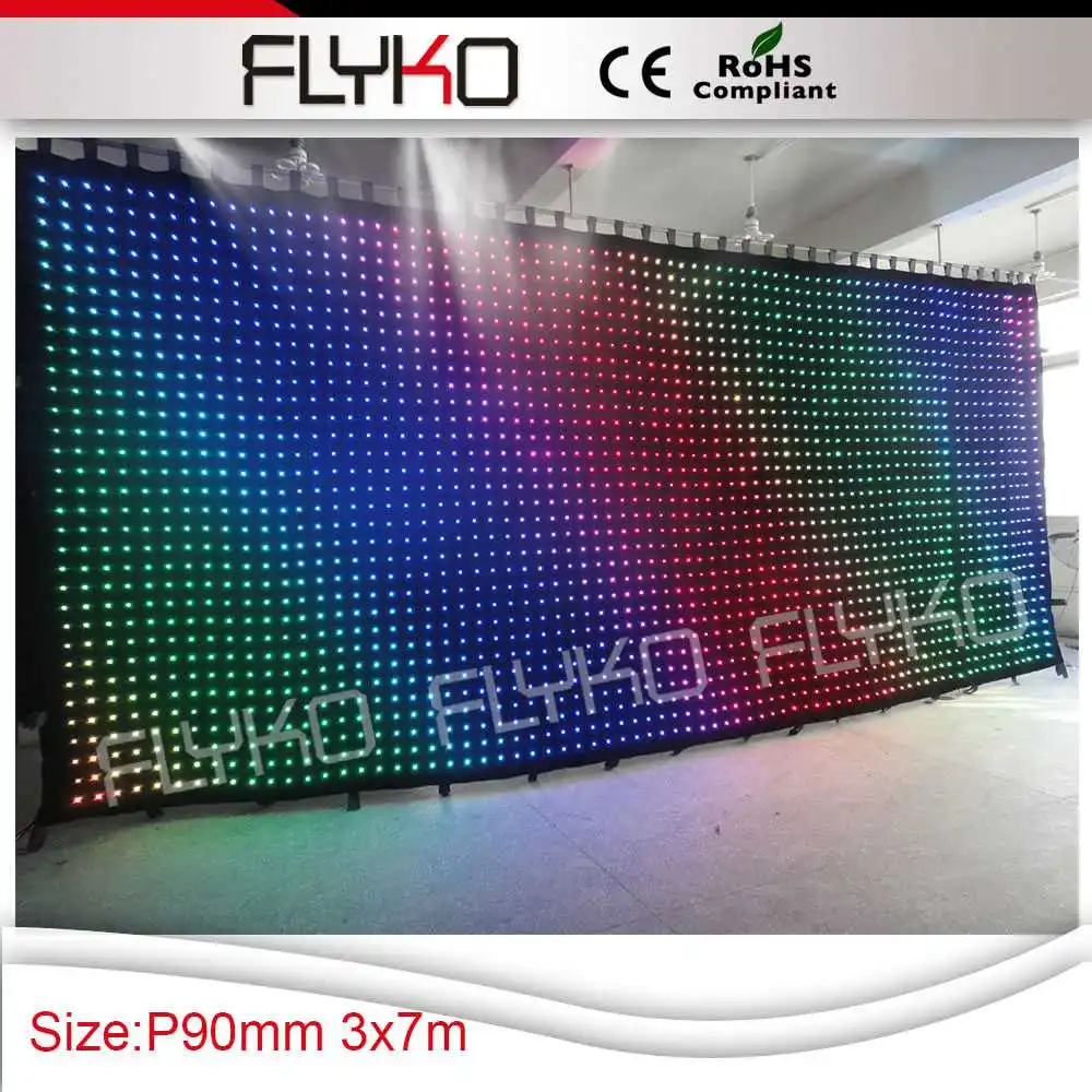 Free Shipping dj equipment china live video led curtain screen xxx photos china