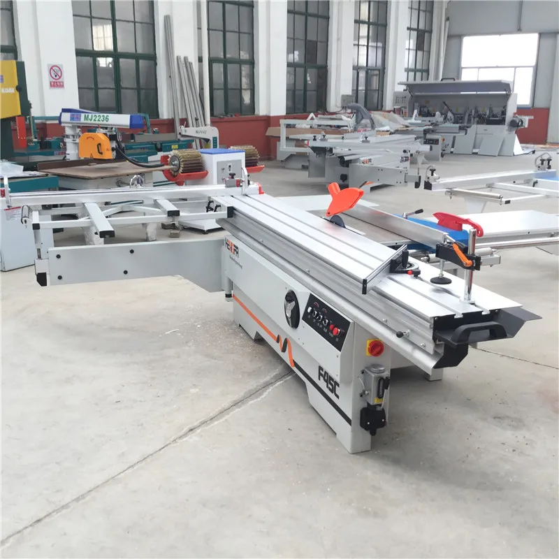 3200mm Woodworking Sliding Table Saw/panel furniture sawing machine with manual tilting saw blade MJ6132，Wood working machinery