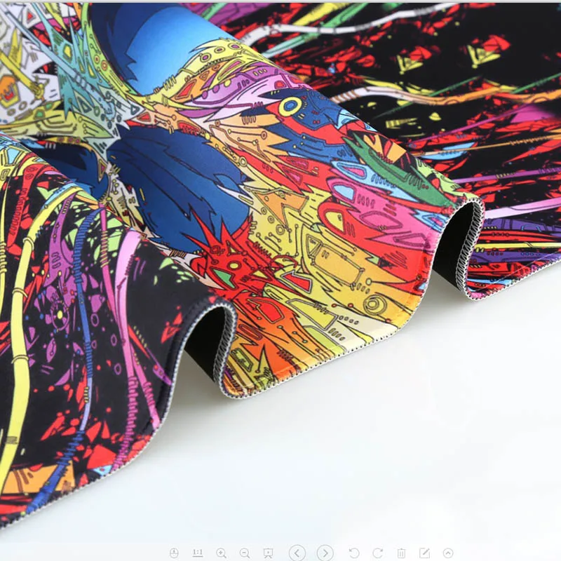 게이머용 대형 마우스 패드, 게이머 PC 컴퓨터 노트북용 데스크탑 키보드 매트, 부드러운 고무 속도 게임용 마우스 패드 데스크 매트, 900*400mm, XXL