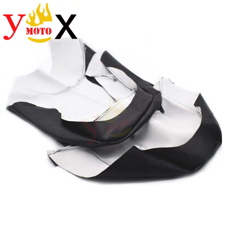 Replacement Thick Black PU Leather Motorcycle Seat Cover Cushion Guard Waterproof For Yamaha VMAX VMAX1200 V-MAX1200 VMAX1200