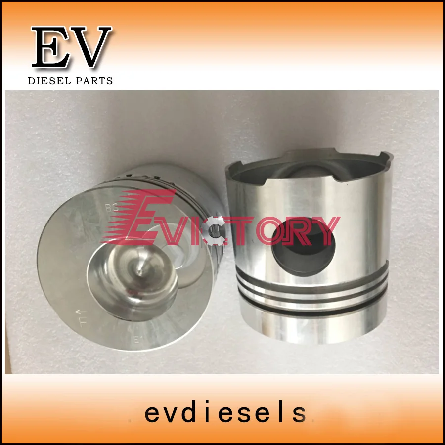 UD engine parts PD6 PD6T piston include piston pin and clip