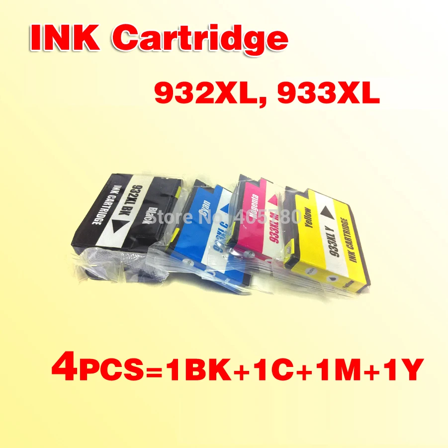 932XL 933XL compatible Ink Cartridge compatible for 932 for933 Officejet 6100 6600 6700 7110 with full ink