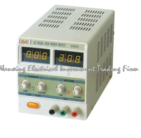 fast arrival QJE QJ6003S USB PROGRAMMABLE DC LAB POWER SUPPLY Single phase 0~60V 0-3A resolution 100mV 1mA