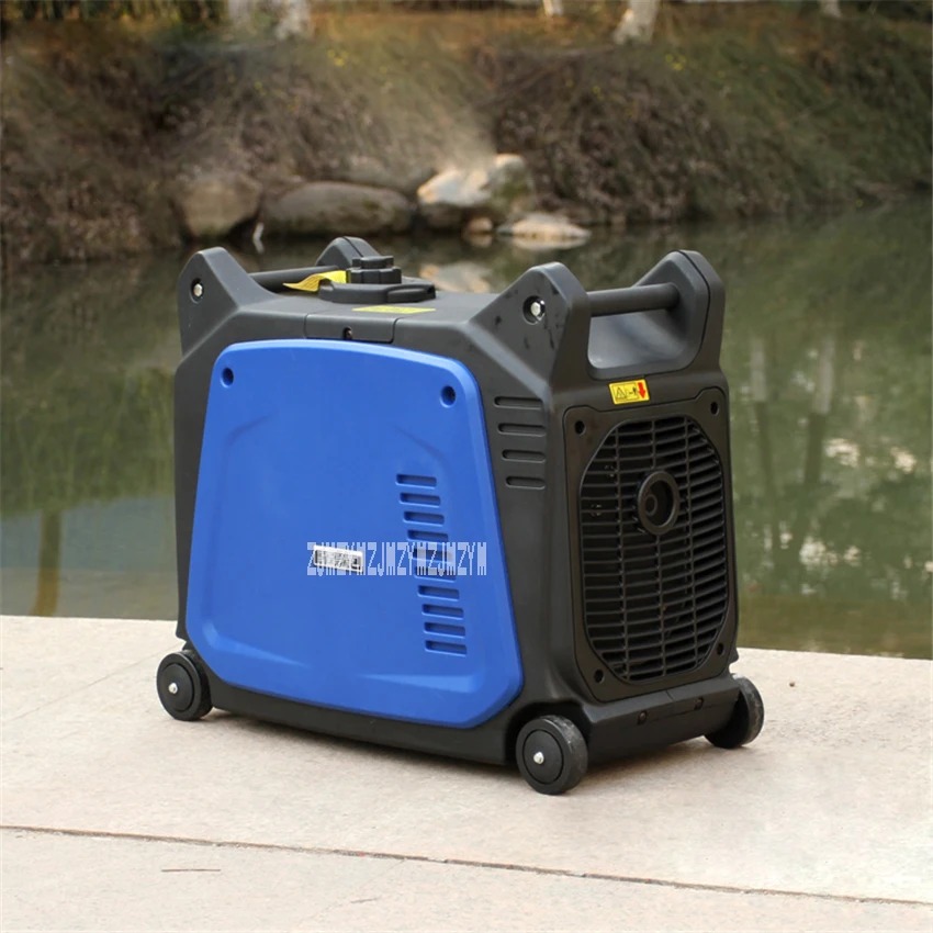 XY157F Digital Inverter Gasoline Generator Silent Portable Camping Household Gasoline Generator Set 3000W 220V 3000r/min 5.7L