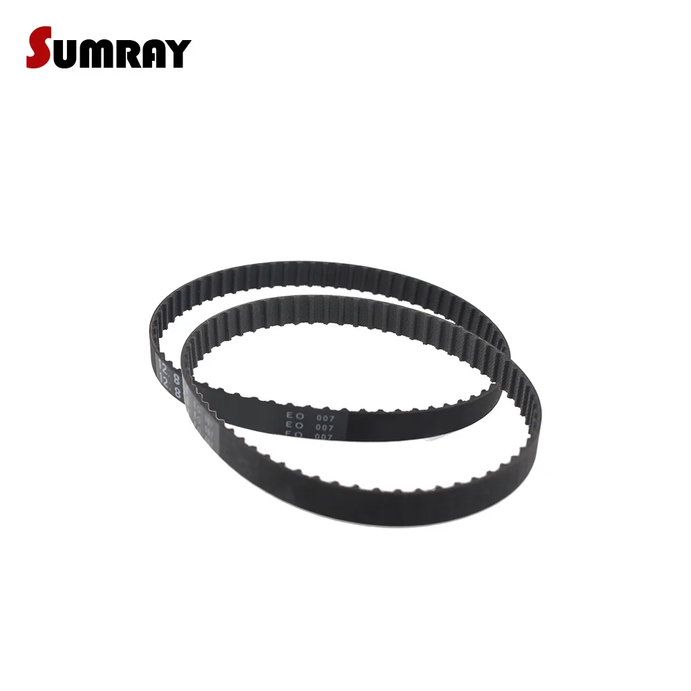 

2pcs XL Rubber Belt 120/122/124/126/128/130/132/134/136XL Conveyor Belt 10mm Width Timing Belt for CNC Machine