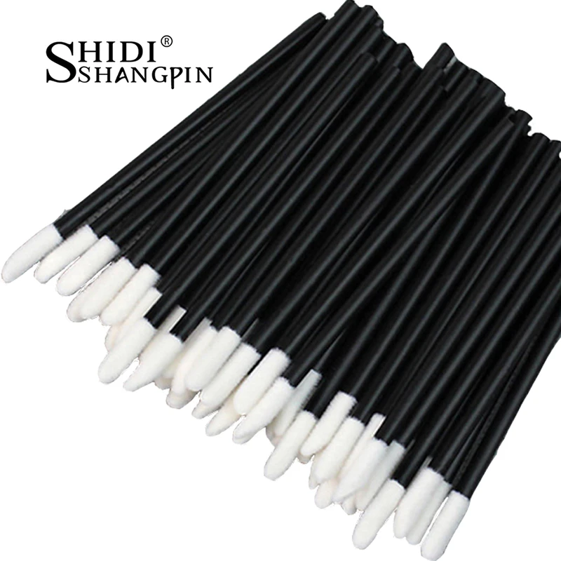 50-100 PCS Disposable Lip Brush Women Accessories Wholesale Gloss Wands Applicator Perfect Best Hot Pretty  MakeUp Tool Fashion