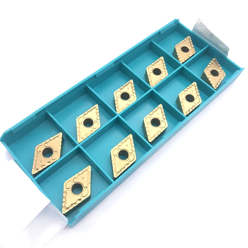 Insertos de carburo de alta calidad, herramienta de torneado externo, CNC, DNMG150608 TT8125 FC, DNMG150604 DNMG150608 DNMG 150604, inserto para acero