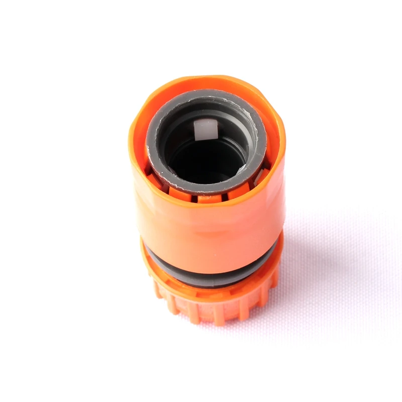 

20pcs 1/2 inch Garden Hose Adapter Car Washing Water Gun Quick Connector Green Thumb Orange Plastic Coupling