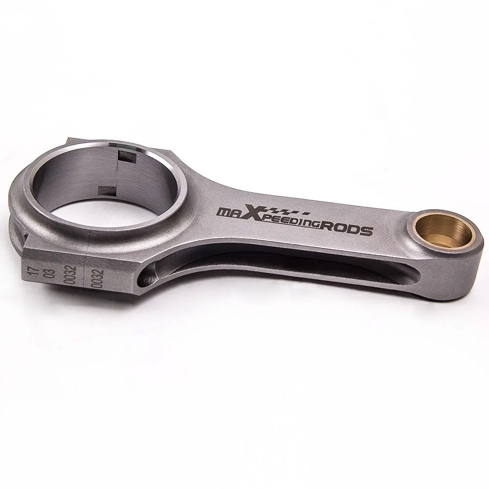 Connecting Rod for BMW 2002 Ti Turbo M10 Engine 135mm 4340 Conrod Con Rods Bielle 22mm Pin Crankshaft EN24 FLoating