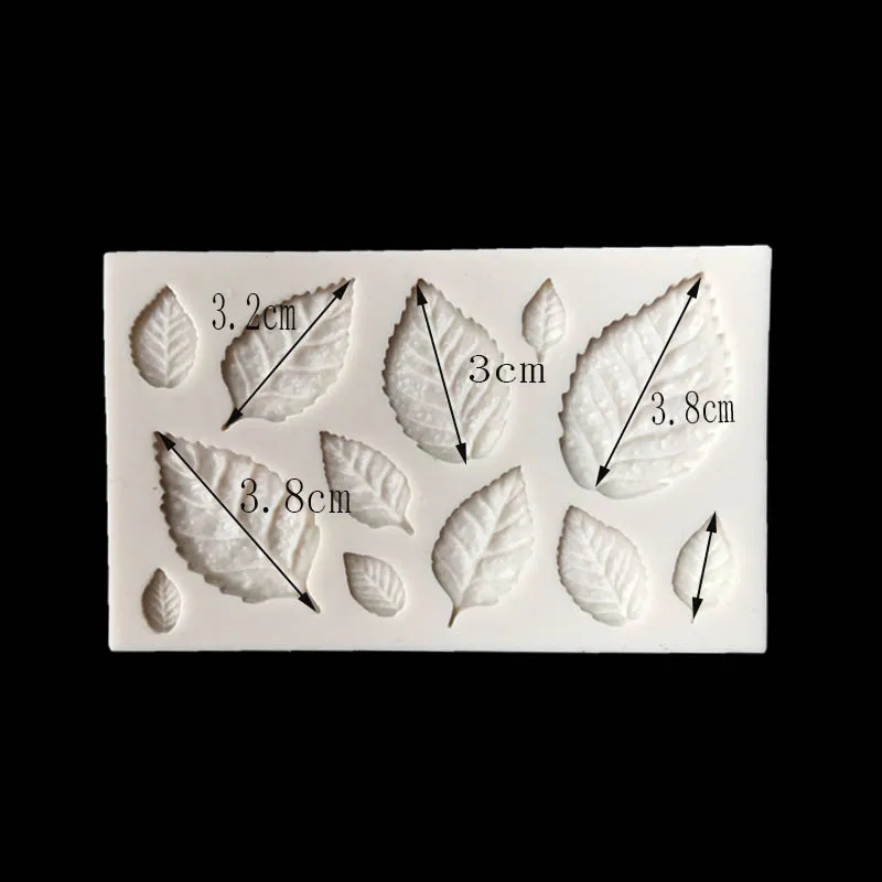 Sugarcraft 1 piece Leaf Silicone mold Fondant Mold Cake Decorating Tools Chocolate Mold Baking Mold