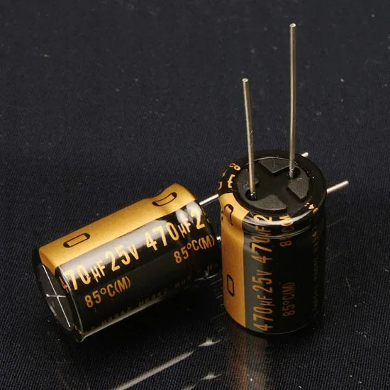 2020 hot sale 10PCS/30PCS new Japanese original nichicon audio electrolytic capacitor KZ 470Uf/25V capacitor free shipping