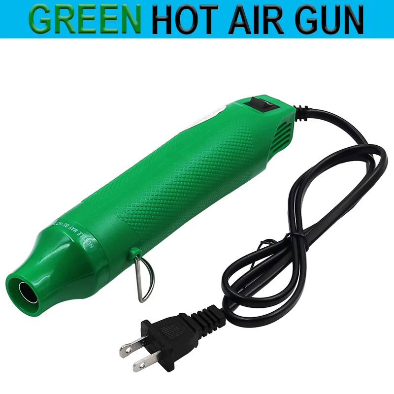 110V Diy Gebruik Van Warmte Pistool Elektrische Us Power Tool Hot Air 300W Temperatuur Gun Met Ondersteunende Zetel Krimpen plastic Diy Hand Tool