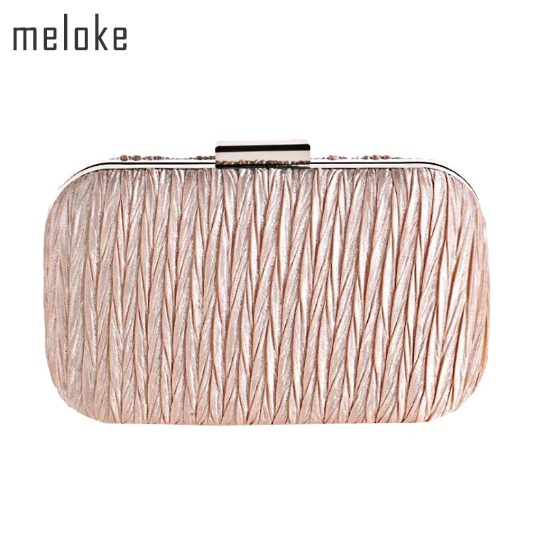 2023 High Quality Women Fold Evening Clutch Bags Fashion Clutch Purse With Chain Party Bags For Ladies MN772