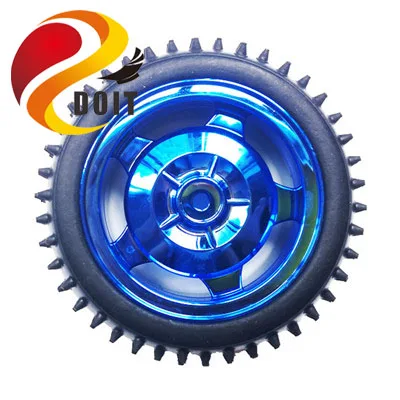 4ชิ้น/ล็อต85มม.ล้อ2wd/4wd รถแชสซีกว้าง31มม.ยางรถหุ่นยนต์ DIY RC ของเล่นยาง Conpetion การศึกษา