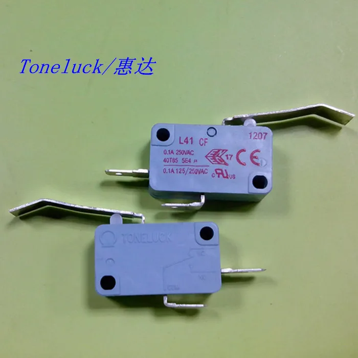 Original new 100% L41CF-BB41A1-01 micro switch 2pin often open light gram silver contact 0.1A 250VAC