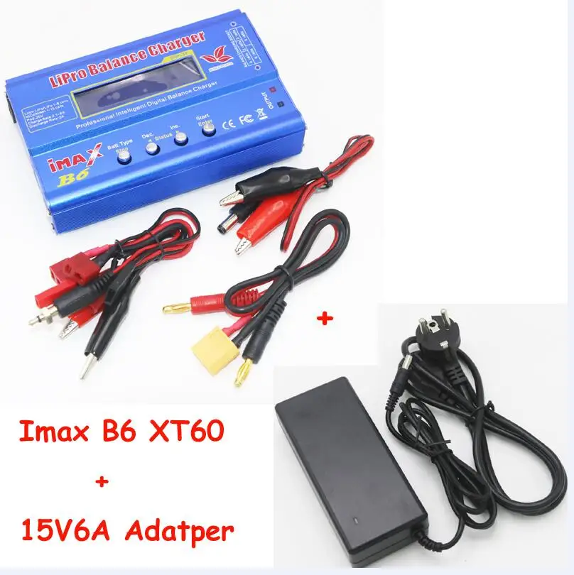 iMAX B6 80W 6A LiPo Charger for RC Cars